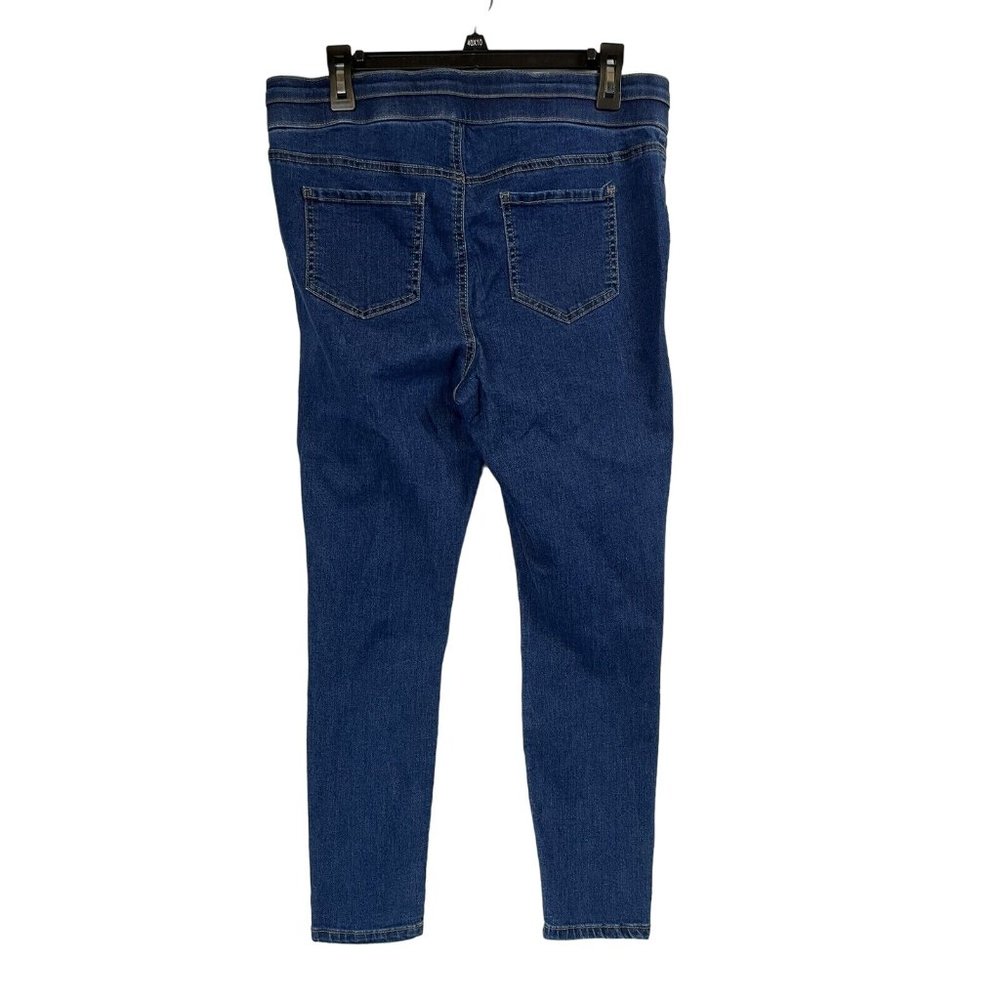 Women soho jeans new york high waist pull on ankle legging Size L - Picture 2 of 9